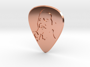 Guitar Pick_Freddie in Polished Copper