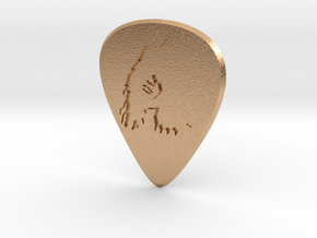 Guitar Pick_Slash in Natural Bronze