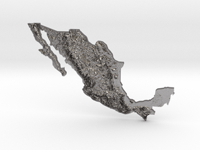 Mexico Heightmap in Processed Stainless Steel 17-4PH (BJT)