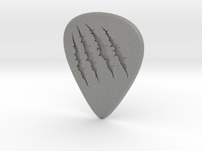 guitar pick_Shredded in Gray PA12