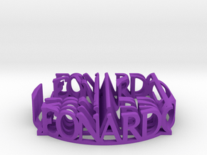 LEONARDO FLIP ILLUSION in Purple Smooth Versatile Plastic