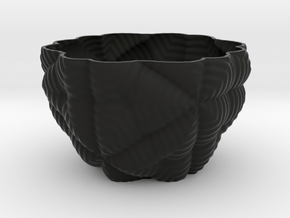 planter in Black Smooth PA12