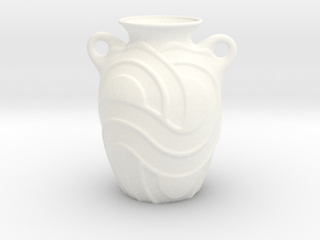 vase2056 in White Smooth Versatile Plastic