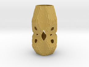 Vase 215 in Tan Fine Detail Plastic