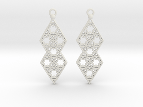 Starry Earrings in White Natural TPE (SLS)