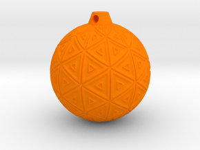 XmasBall2_expo in Orange Smooth Versatile Plastic