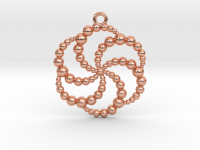 Solsbury Pendant in Natural Copper