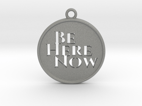Be Here Now in Gray PA12 Glass Beads