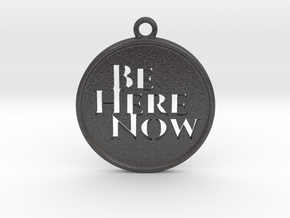 Be Here Now in Dark Gray PA12 Glass Beads
