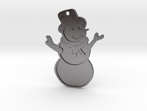 Snowman in Processed Stainless Steel 17-4PH (BJT)