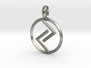 Rune Jera in Natural Silver