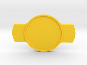 Beyblade Bitchip | Large | Bakuten in Yellow Processed Versatile Plastic