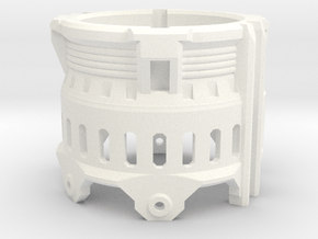 KR SKOLL - MASTER CHASSIS - PART2 in White Smooth Versatile Plastic