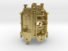 KR SKOLL - MASTER CHASSIS - PART3 in Natural Brass