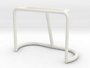 Printle Thing Hockey goal - 1/24 in White Natural Versatile Plastic