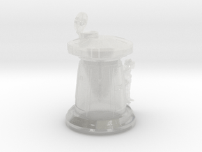 SNOW TURRET 1/100 W SOLDIER in Clear Ultra Fine Detail Plastic