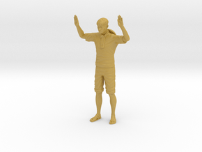 War Victim - Surrenders in Tan Fine Detail Plastic