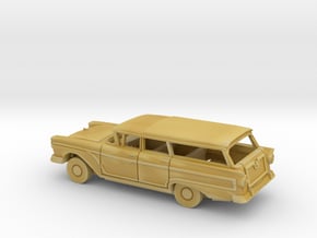 1/160 1957 Ford Country Squire Kit in Tan Fine Detail Plastic