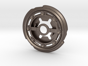 Metal Wheel - Chance in Polished Bronzed-Silver Steel