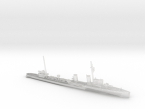 1/1200th scale Nazario Sauro italian destroyer in Clear Ultra Fine Detail Plastic