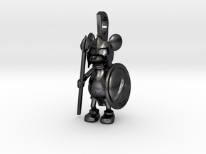 MICKEY SPARTAN in Polished and Bronzed Black Steel