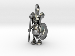 MICKEY SPARTAN in Polished Silver