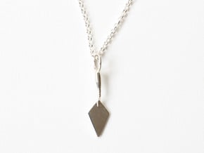 Archaeologist's/Gardener's Trowel Pendant  in Polished Silver