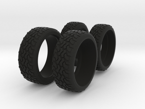 Earthrise Prowl Tires (No Wheels) in Black Smooth Versatile Plastic