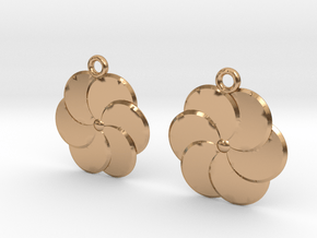 Flowers in Polished Bronze