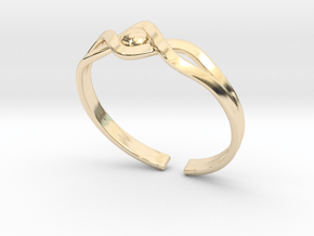 Twisted in 9K Yellow Gold 