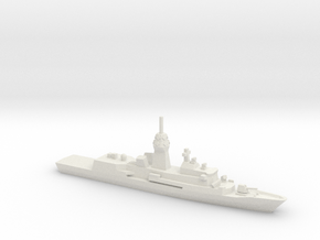Anzac-class frigate (AMCAP upgrade), 1/1250 in White Natural Versatile Plastic