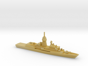 Anzac-class frigate (AMCAP upgrade), 1/1250 in Tan Fine Detail Plastic