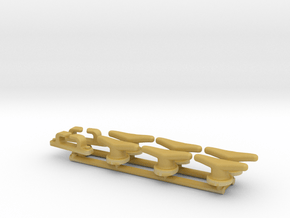 20scaleVosperCleatChockSet in Tan Fine Detail Plastic