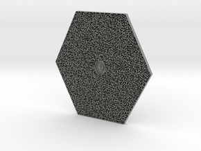 Hexagonal Maze in Gray PA12