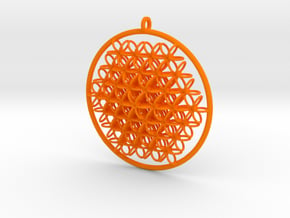 CCI Pendant in Orange Smooth Versatile Plastic