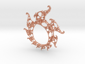 Klein Ring in Natural Copper