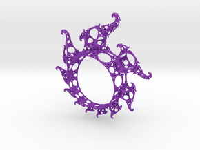 Klein Ring in Purple Smooth Versatile Plastic