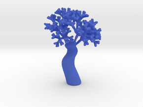 A fractal tree in Blue Smooth Versatile Plastic