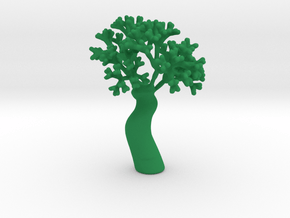 A fractal tree in Green Smooth Versatile Plastic