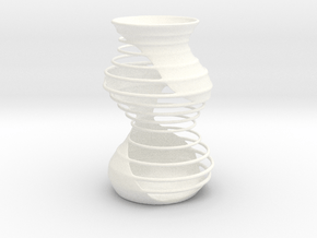 Vase MT2130 in White Smooth Versatile Plastic