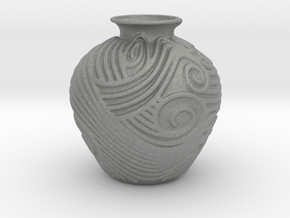 Vase 1029MR in Gray PA12 Glass Beads