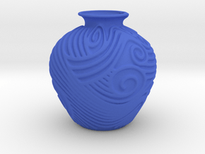 Vase 1029MR in Blue Smooth Versatile Plastic