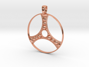 Apollonian Pendant in Polished Copper
