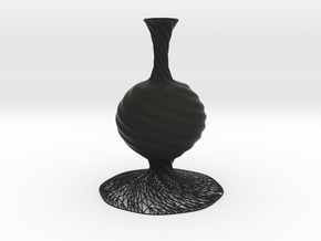 Vase 52123 in Black Smooth PA12