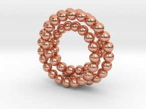 Pearled Knot in Natural Copper