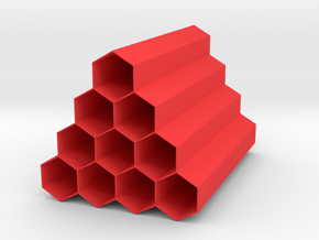 Hive Penholder in Red Smooth Versatile Plastic