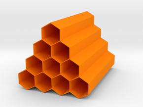 Hive Penholder in Orange Smooth Versatile Plastic