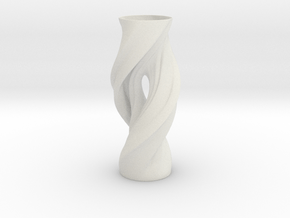 Vase FTV2238 in White Natural TPE (SLS)