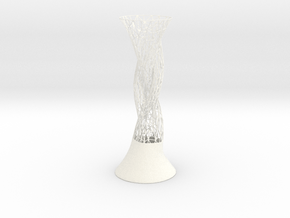 Vase WH1457 in White Smooth Versatile Plastic