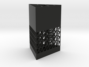 Sierpinski Penholder in Black Smooth Versatile Plastic